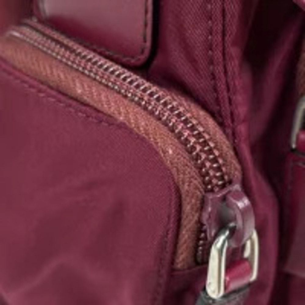 Prada messenger Purple Bordeaux bag Tessuto burgundy red Purple Red